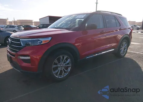 2021 Ford Explorer Xlt из США, поврежденный, VIN 1FMSK7DHXMGB67356